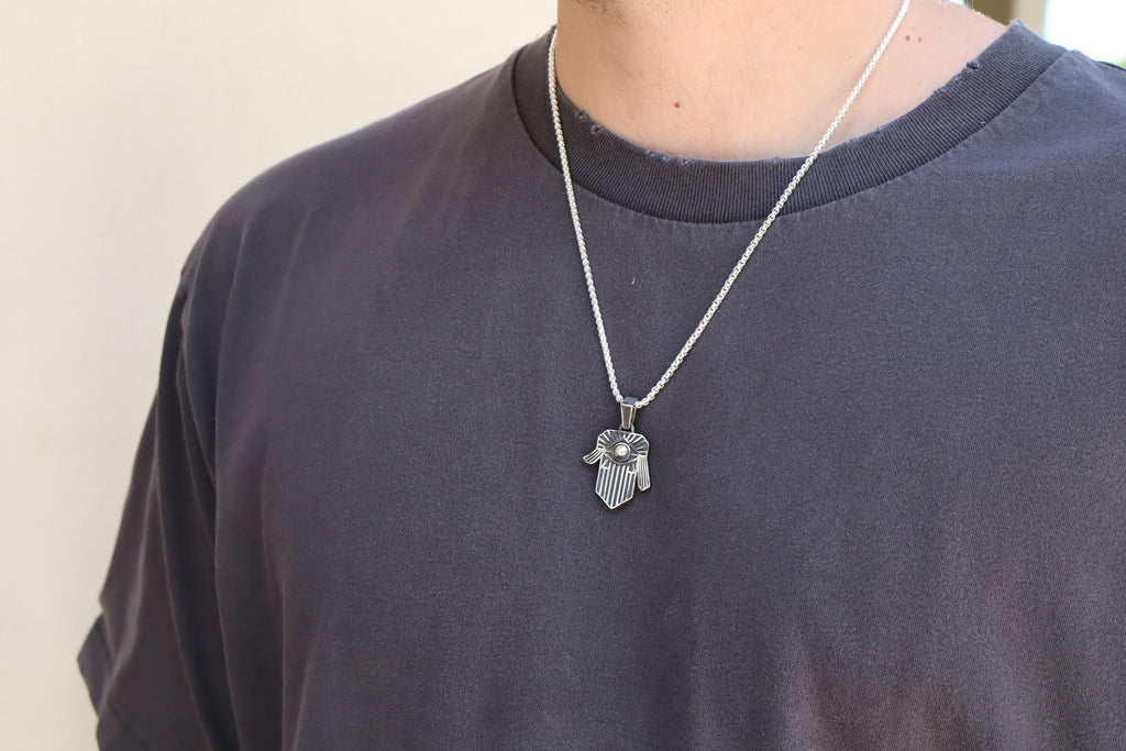 Sterling Silver Guardian Hamsa