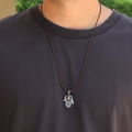 Sterling Silver Guardian Hamsa