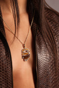 Tiger's Eye Hamsa