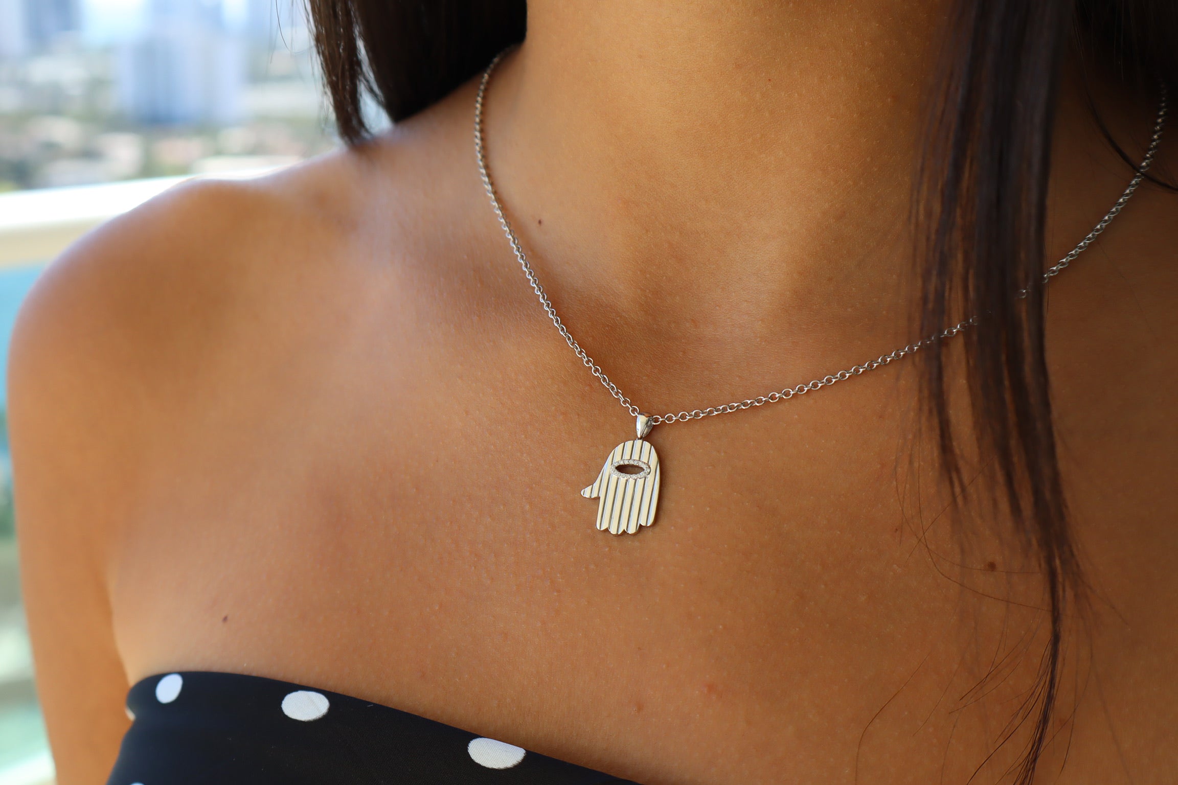 Petite White Golden Royal w/ Diamonds