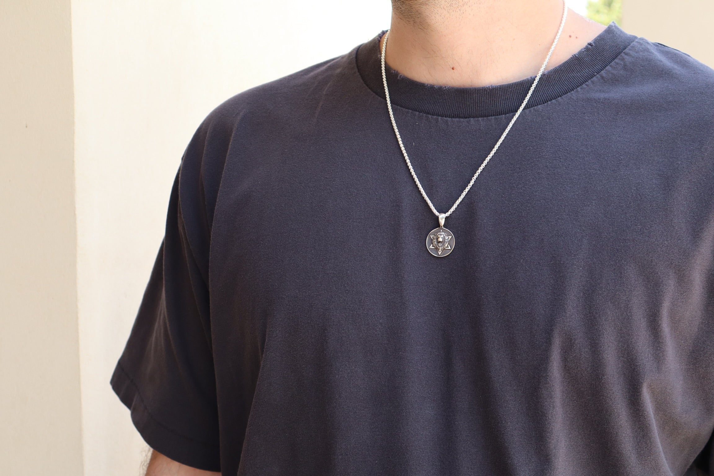 Sterling Silver Lion's Protection