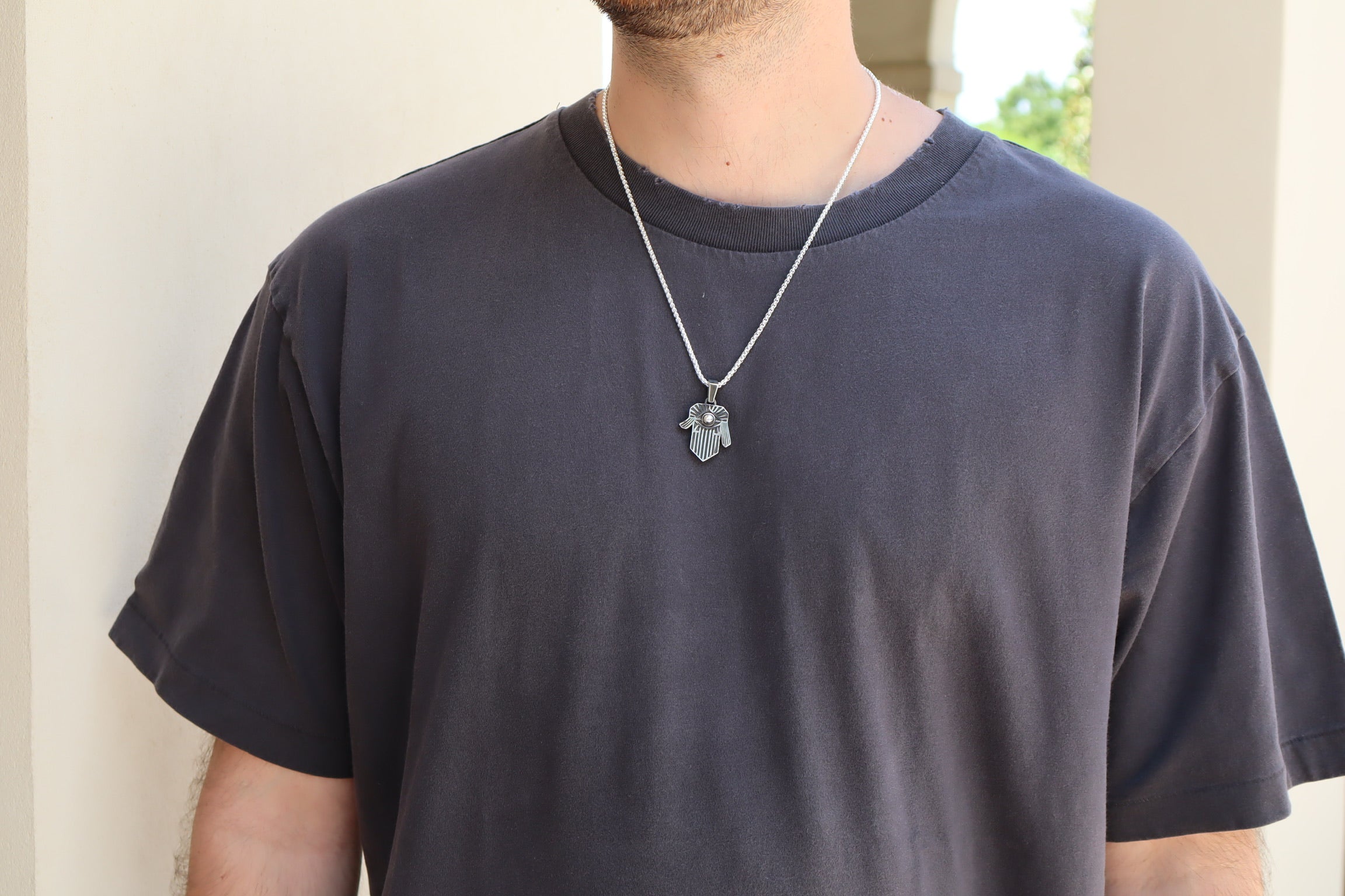 Sterling Silver Guardian Hamsa