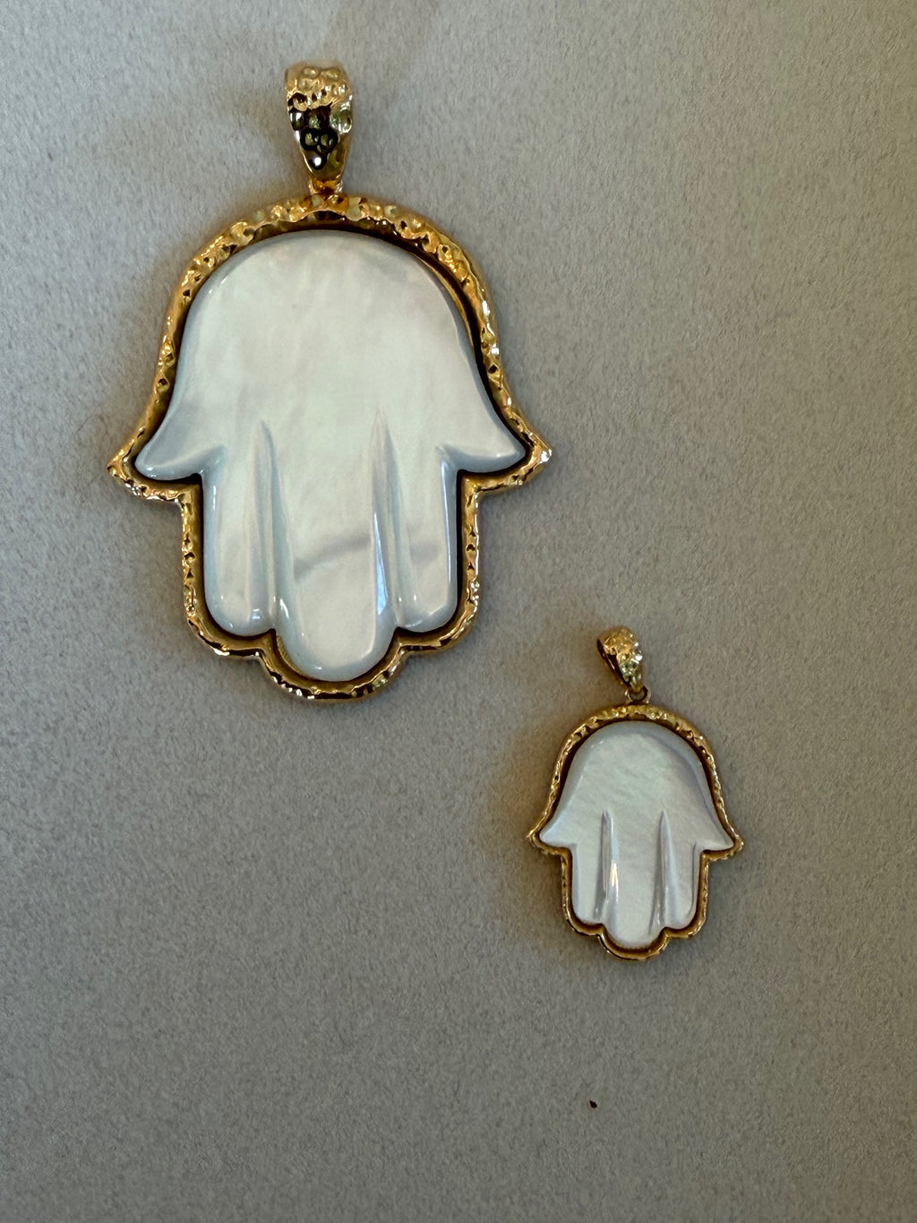Mother of Pearl Precious Hamsa