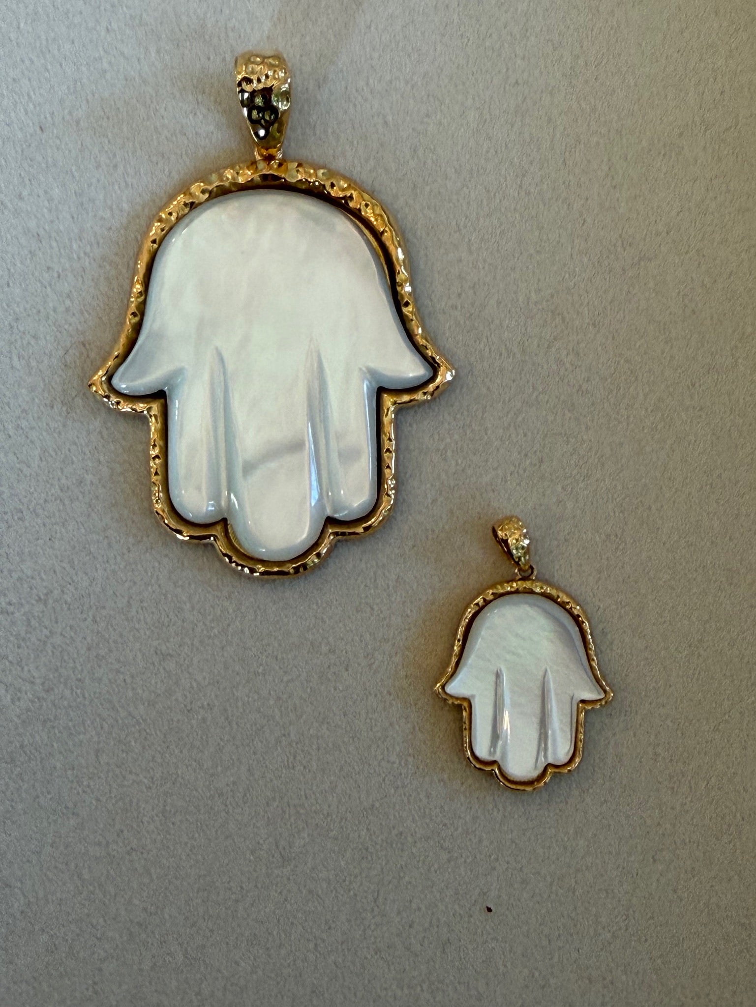 Mother of Pearl Precious Hamsa