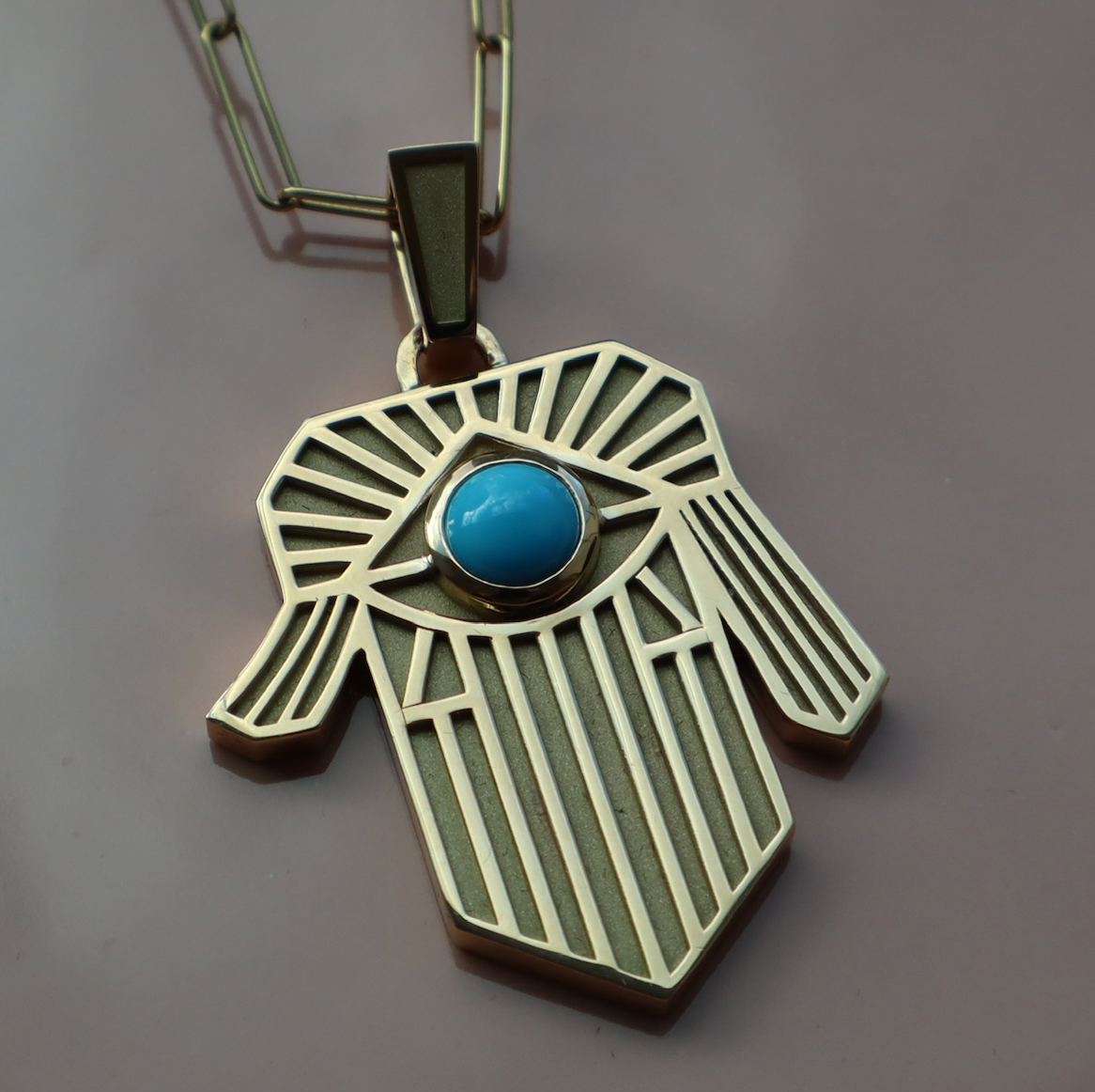 Turquoise Guardian Hamsa