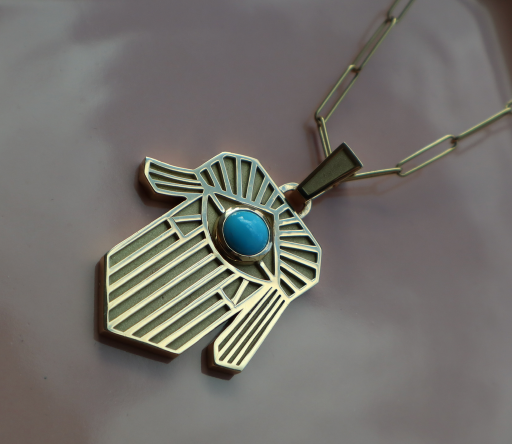 Turquoise Guardian Hamsa