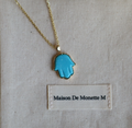 Petite Turquoise Precious Hamsa