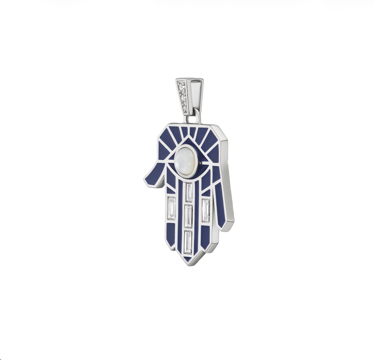 Mother of Pearl Guardian Hamsa