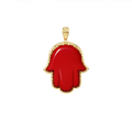 Coral Precious Hamsa