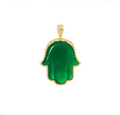Jade Precious Hamsa