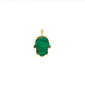 Malachite Petite Precious Hamsa