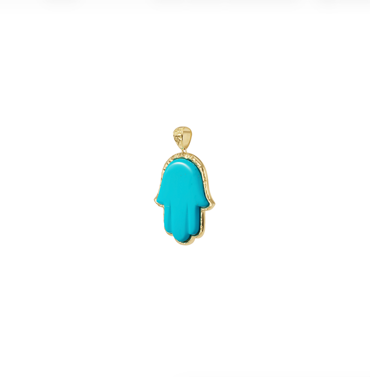 Turquoise Petite Precious Hamsa