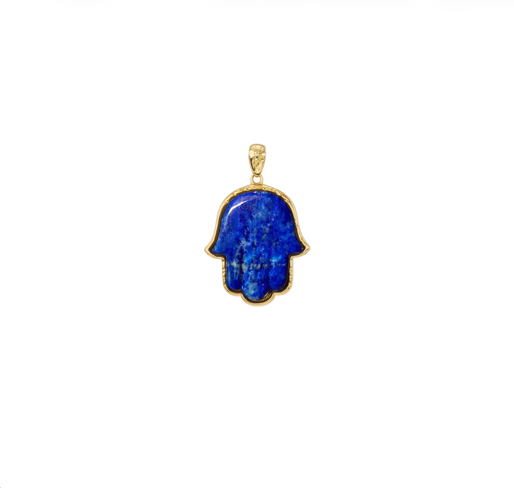 Blue Lapis Petite Precious Hamsa
