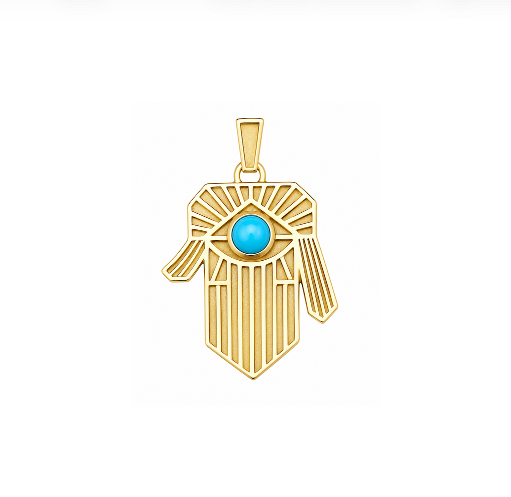 Pyramid Guardian Hamsa
