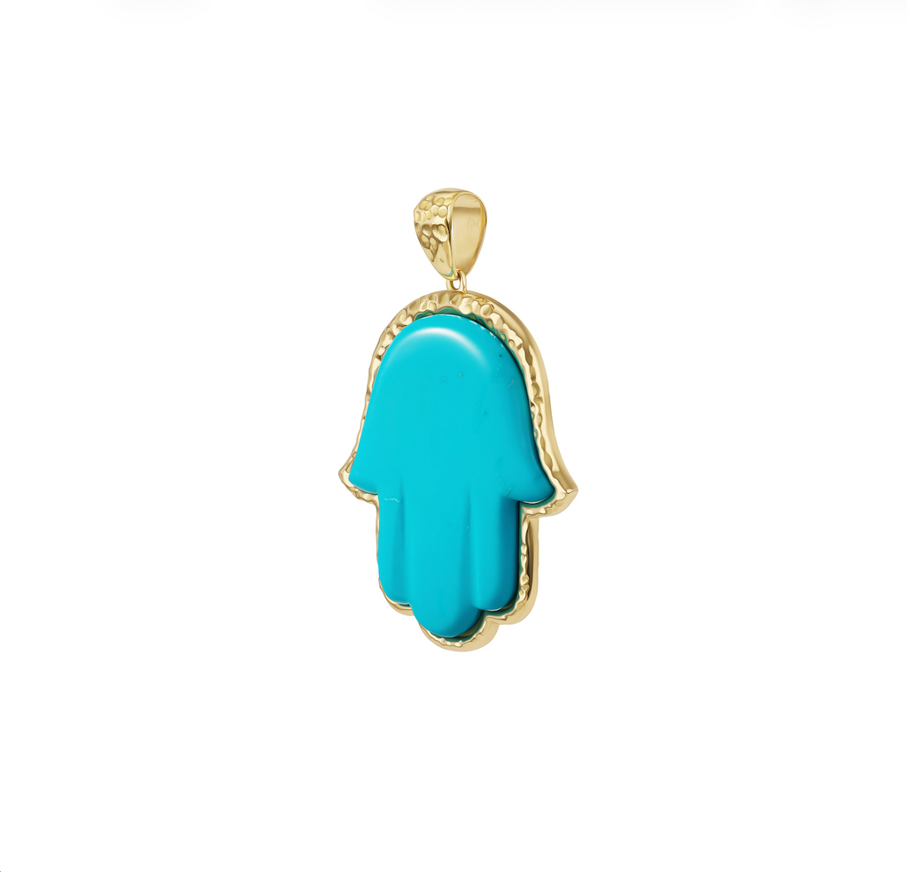 Turquoise Precious Hamsa