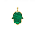 Malachite Precious Hamsa