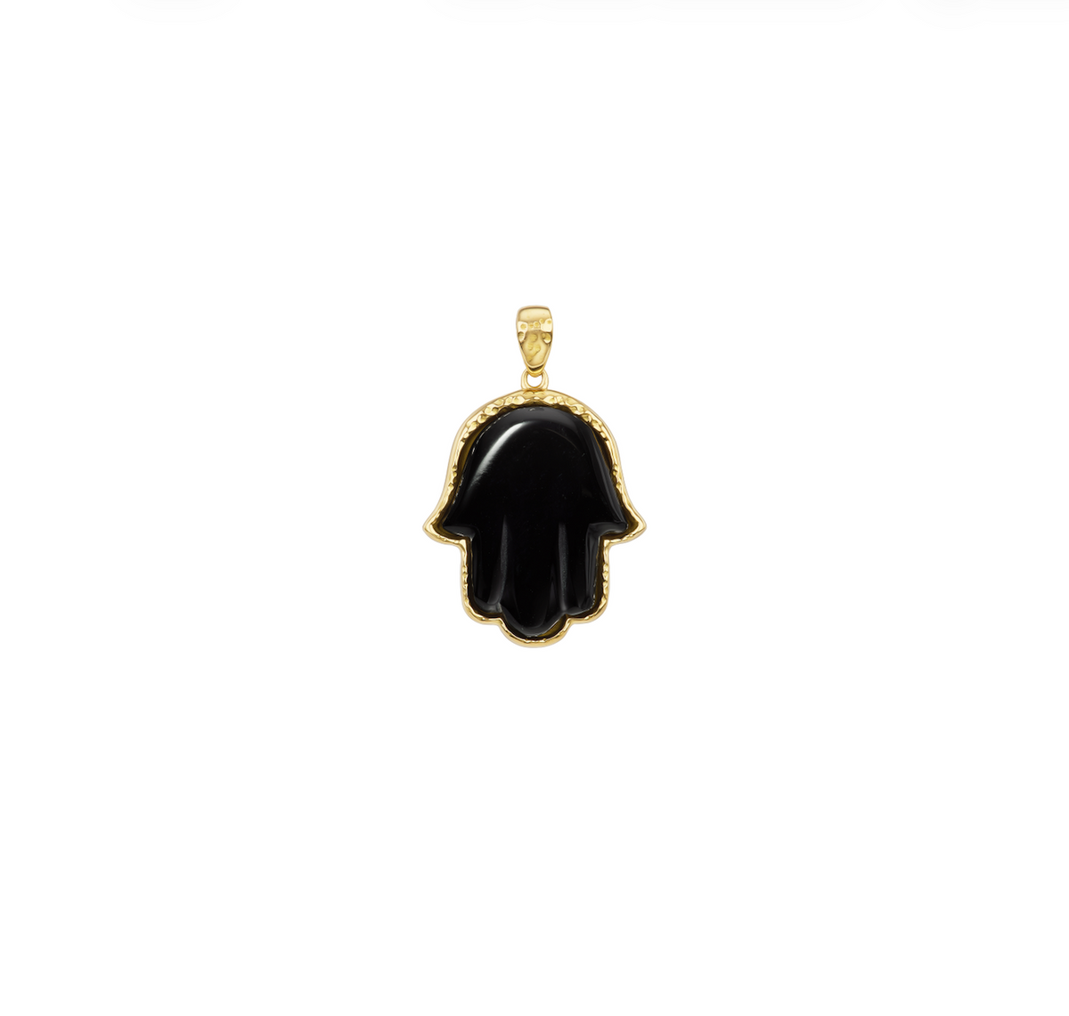 Onyx Petite Precious Hamsa