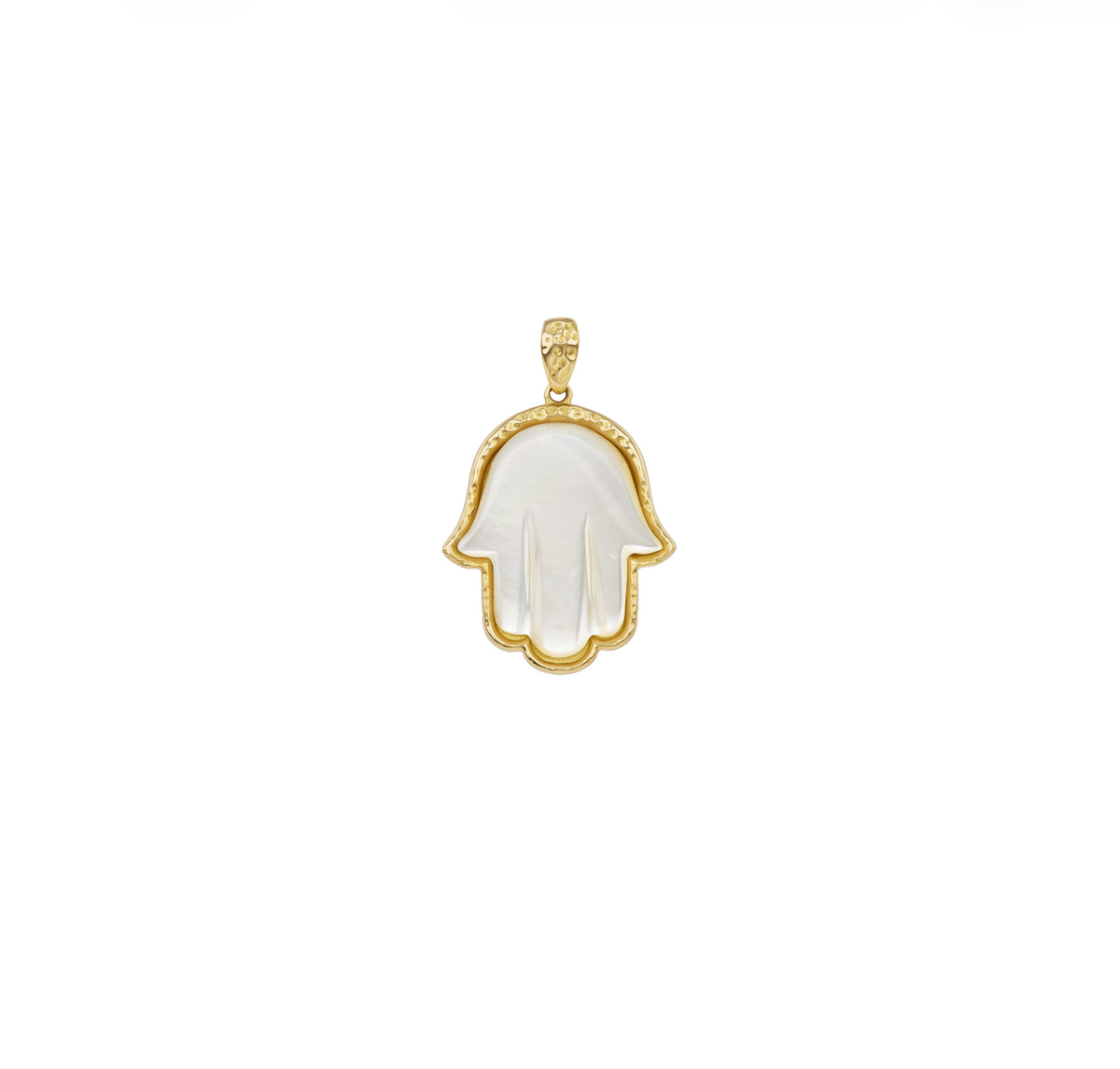 Mother of Pearl Petite Precious Hamsa